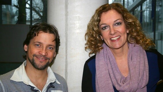 Der Schauspieler Patrick Bach zu Gast bei Bettina Tietjen im Januar 2012 © NDR 2 Foto: Andreas Sorgenfrey