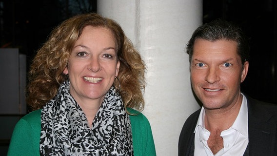 Bettina Tietjen und Hardy Krüger jr. © NDR 