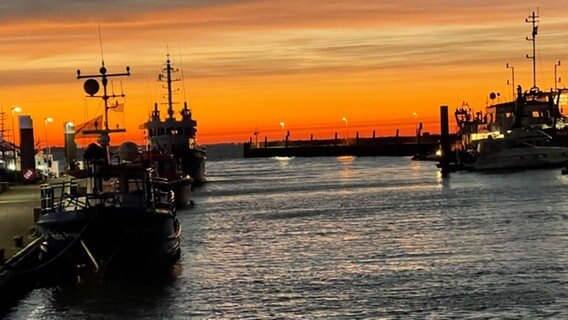 Nassauhafen in Wilhelmshaven © Privat Foto: NDR 2 Hörerin Jessica