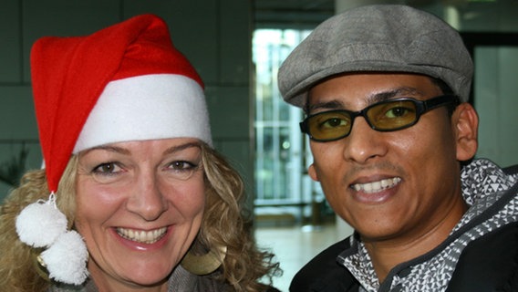 Bettina Tietjen und Xavier Naidoo. © NDR 2 Foto: Andreas Sorgenfrey