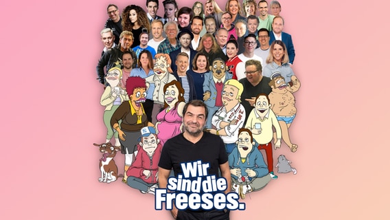 Andreas Altenburg und alle Mitwirkenden der Freeses. © NDR 2 