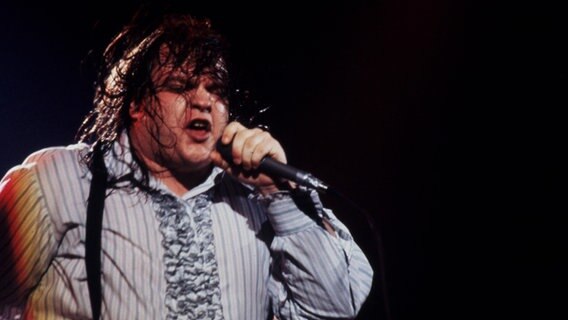 Meat Loaf 1978 bei einem Konzert in New York. © picture alliance / Avalon/Retna Foto: Michael Putland