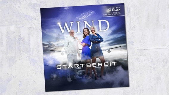 CD-Cover der Schlager-Band Wind: Startbereit © Wolkenschloss Kreativbüro & Musikproduktion 