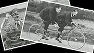 Foto-Collage, die Adolf Hitler auf einem Rennrad zeigt. © NDR.de 