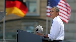 Barack Obama © dpa bildfunk Foto: Hannibal Hanschke