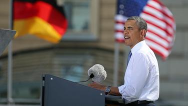 Barack Obama © dpa bildfunk Foto: Hannibal Hanschke