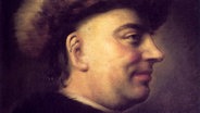 Dichter Barthold Heinrich Brockes mit Fellkappe - Porträt des Altonaer Malers Dominicus van der Smissen. © gemeinfrei 