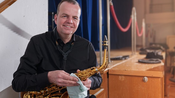 Fiete Felsch, Saxofonist der NDR Bigband © Steven Haberland Foto: Steven Haberland