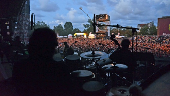 Quincy Jones mit der NDR Bigband, Konzertreise Danzig im August 2012 © NDR Foto: Philip Artus