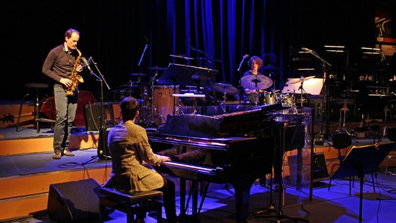 Die Band Tierisch beim Preisträgerkonzert "Jugend Jazzt" © Sabine Vinar Foto: Sabine Vinar