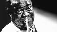 Jazz-Trompeter Louis Armstrong  