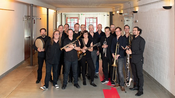 Ensemblebild: NDR Bigband © NDR Foto: Michael Zapf