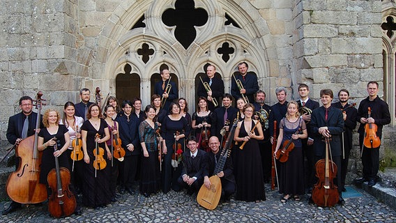 Ensemblefoto: Das Barockensemble Collegium 1704 © Hasan El-Dunia 2007 