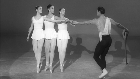 "Apollon musagète" - Ballett in zwei Bildern von Igor Strawinsky. © NDR EO Foto: Screenshot