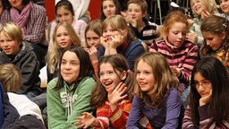 Schulkinder bei den Education-Konzerten der NDR Ensembles © NDR Foto: Marcus Krueger