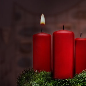 Adventskranz © fotolia.com Foto: by-studio