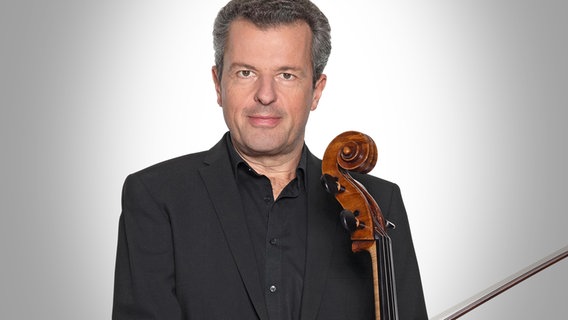 Andreas Grünkorn, 1. Solo-Cellist des NDR Elbphilharmonie Orchesters © NDR, Julia Knop Foto: Julia Knop