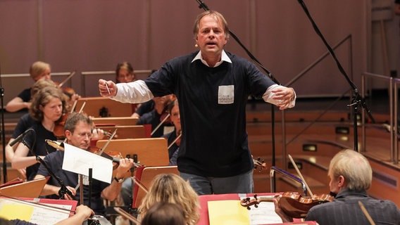 Eindrücke vom Backstage-Tag zum 70-jährigen Jubiläum des NDR Sinfonieorchesters © NDR Foto: Axel Herzig