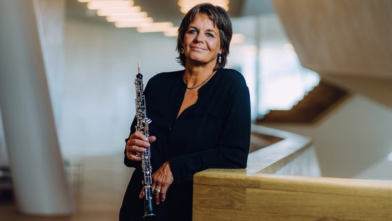 Beate Aanderud, Oboistin des NDR Elbphilharmonie Orchesters © NDR, Jewgeni Roppel Foto: Jewgeni Roppel