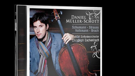 Die neue CD: Daniel Müller-Schott und das NDR Sinfonieorchester unter der Leitung von Christoph Eschenbach. © Orfeo 