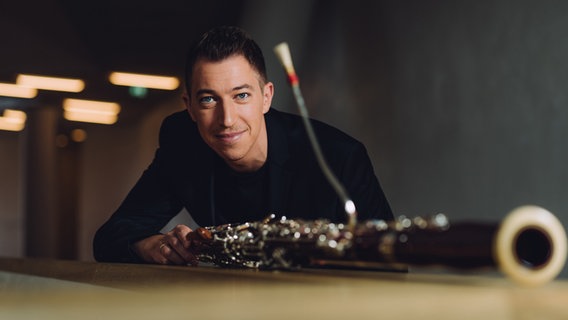 David Spranger, Solo-Fagottist des NDR Elbphilharmonie Orchesters © NDR, Jewgeni Roppel Foto: Jewgeni Roppel
