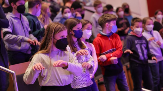 Schulkinder im Publikum bei einem NDR Konzert statt Schule © Marcus Krüger Foto: Marcus Krüger