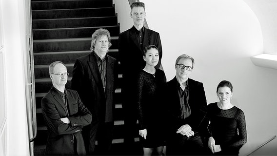 Ensemblefoto: Das fabergé-quintett Ensemblefoto: Das fabergé-quintett © fabergé-quintett Foto: Matthias Brommann