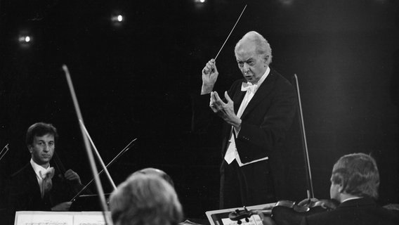 Konzertaufnahme von Günter Wand aus dem Jahr 1981. © NDR Foto: Drischel