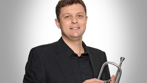 Guillaume Couloumy, Solo-Trompeter des NDR Elbphilharmonie Orchesters © NDR, Julia Knop Foto: Julia Knop