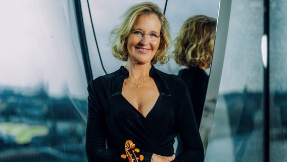 Marietta Kratz, Stellvertretende Konzertmeisterin des NDR Elbphilharmonie Orchesters © NDR, Jewgeni Roppel Foto: Jewgeni Roppel