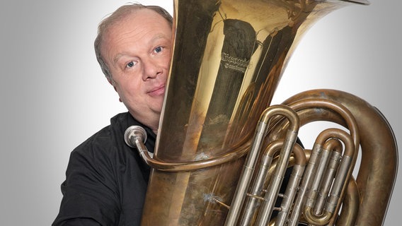Markus Hötzel, Tubist des NDR Elbphilharmonie Orchesters © NDR, Julia Knop Foto: Julia Knop