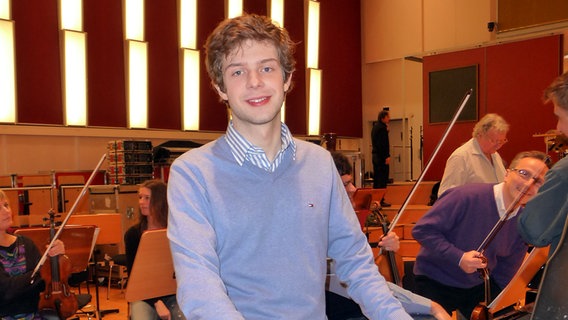 Pianist Alexej Gorlatch im Rolf-Liebermann-Studio © NDR 