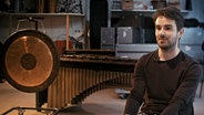 Jesús Porta Varela, Schlagzeuger des NDR Elbphilharmonie Orchesters © NDR Foto: Screenshot