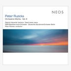 CD-Cover "Peter Ruzicka - Orchestra Works Vol. 4" mit dem NDR Elbphilharmonie Orchester  