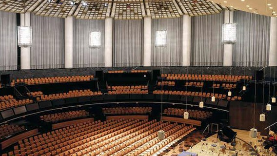 Der leere Kuppelsaal in Hannover © NDR Sinfonieorchester Foto: Tobias Heimann