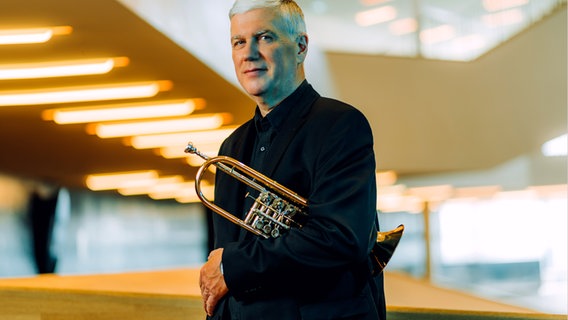 Stephan Graf, Trompeter des NDR Elbphilharmonie Orchesters © NDR, Jewgeni Roppel Foto: Jewgeni Roppel