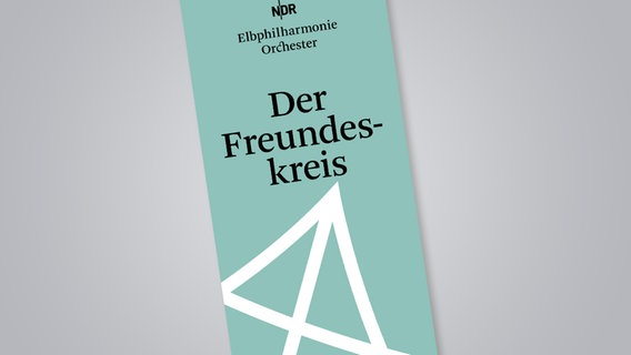 Titelblatt von der Broschüre "Der Freundeskreis" vom NDR Elbphilharmonie Orchester. © NDR 