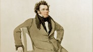 Franz Schubert (Ausschnitt aus einem Aquarell von Wilhelm August Rieder, 1825) © akg-images 