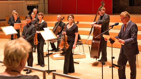 Erstes Konzert für die "Freunde des NDR Elbphilharmonie Orchesters e.V." © NDR Foto: Veronika Emily Pohl