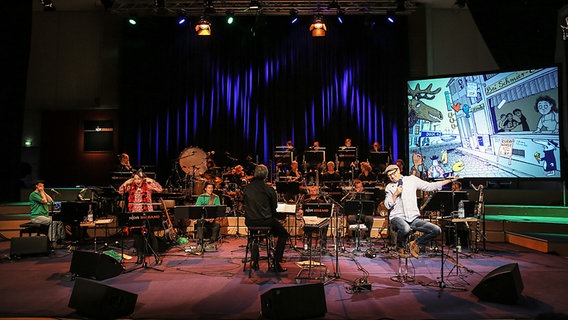 Eindrücke von den Mit-Mach-Musiken im NDR. © NDR Foto: Marcus Krüger