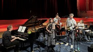 Ensemblebild "Extradiversion II": Florian Weber (p), Anna Lena Schnabel (sax), Joachim Florent (b), Daniel Erdmann (sax), Edward Perraud (dr) © Stefan Gerdes 