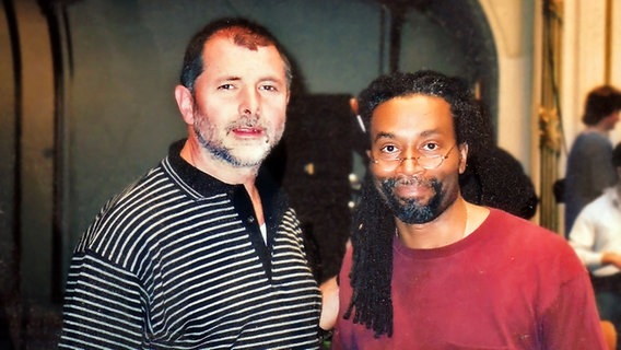 Albert Sommer mit Bobby McFerrin © Albert Sommer 