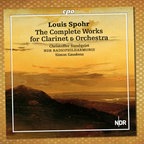 Cover der Gesamtedition von Louis Spohrs Klarinettenwerken, erschienen 2022 bei cpo © cpo 
