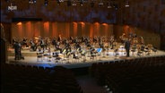 Die NDR Radiophilharmonie spielt unter Leitung von Chefdirigent Andrew Manze live aus dem Großen Sendesaal in Hannover für das Strawinsky-Festival der NDR Ensembles im April 2021. © NDR 