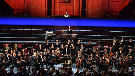 Die NDR Radiophilharmonie in der Londoner Royal Albert Hall. © Christopher Christodoulou Foto: Christopher Christodoulou