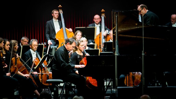 Pierre-Laurent Aimard am Klavier © NDR 