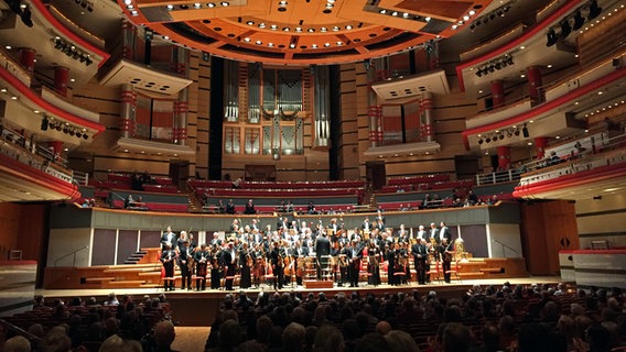 Die NDR Radiophilharmonie in der Symphony Hall Birmingham © Nele Haller Foto: Nele Haller