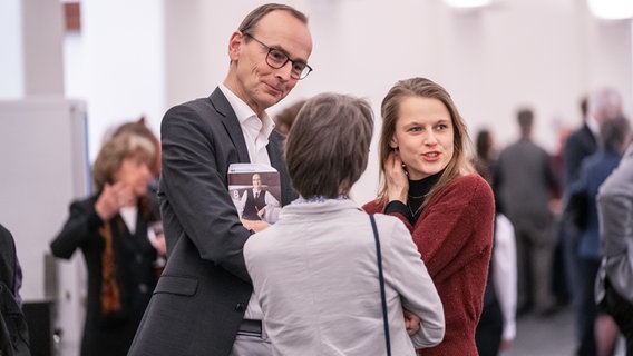 Brahms-Festival: Das Konzert der NDR Radiophilharmonie mit den Geschwistern Tetzlaff am 17. März 2023 © NDR Foto: Micha Neugebauer