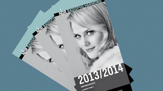 Programmheft zum Konzert am 15. Mai 2014 mit Mari Eriksmoen und Eivind Gullberg Jensen. © NDR 