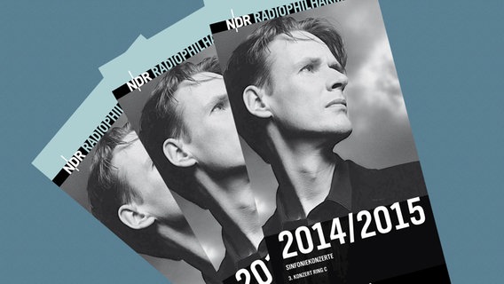 Programmheft zum Konzert am 8. Januar 2015 mit Ian Bostridge und Andrew Manze. © NDR 